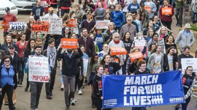 March for Our Lives Protest in Washington D.C. prompted by Parkland High School Massacre